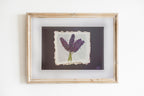 Lavender on Black - Original Watercolour Illustration