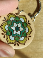 Close-up of the holographic shimmer details.