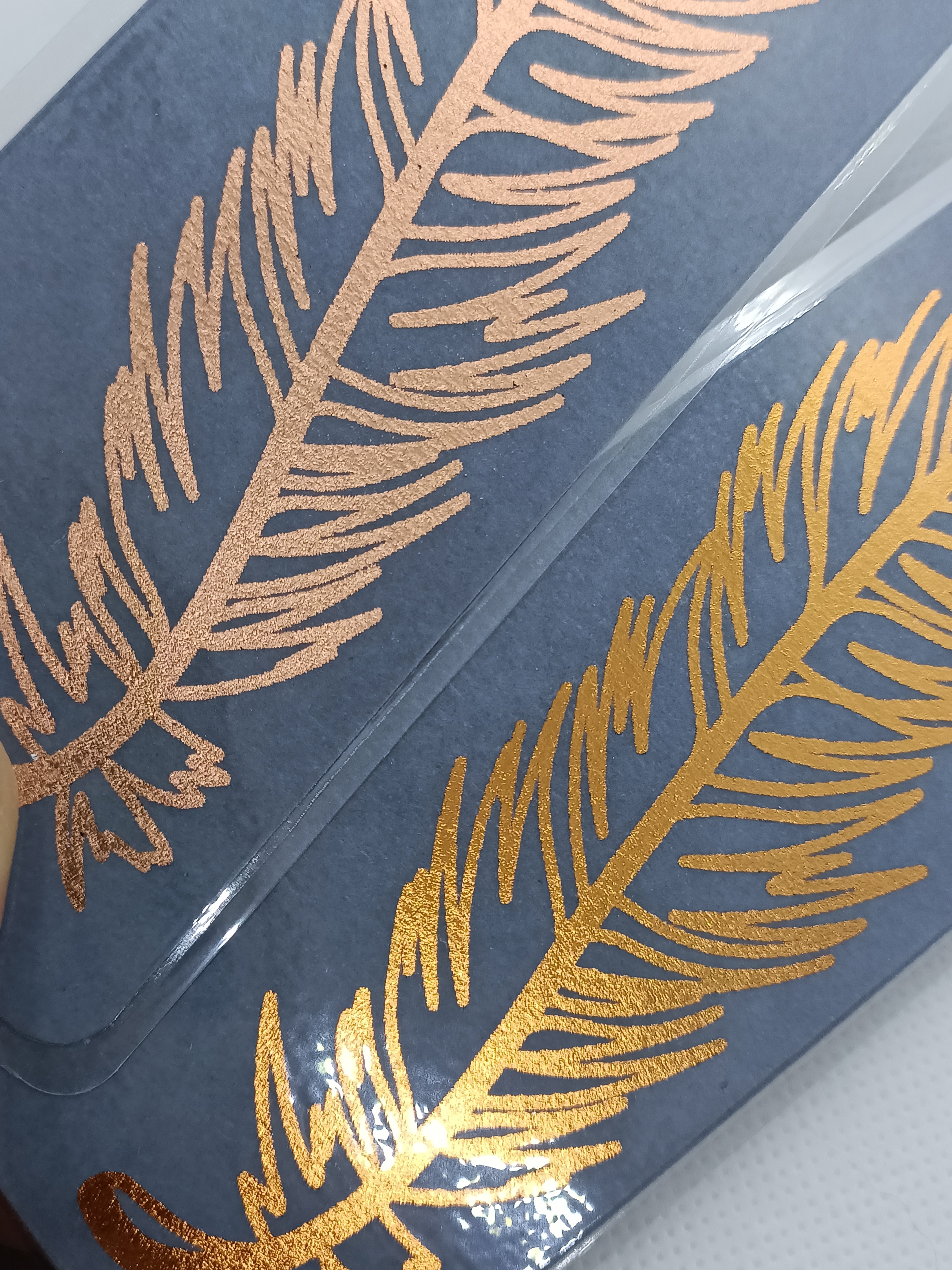 Foil Feather Bookmark