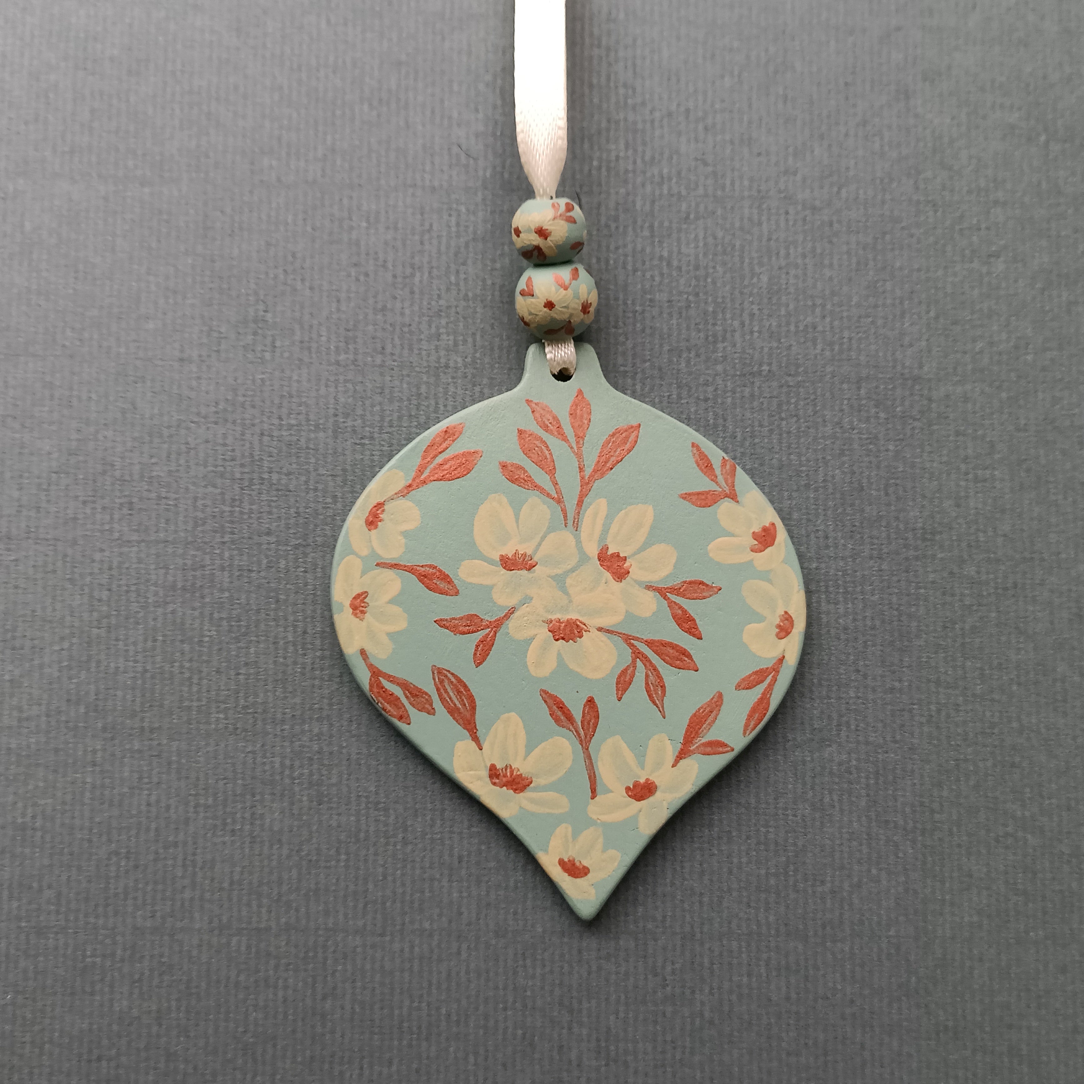 Sage Bauble - Clay Ornament