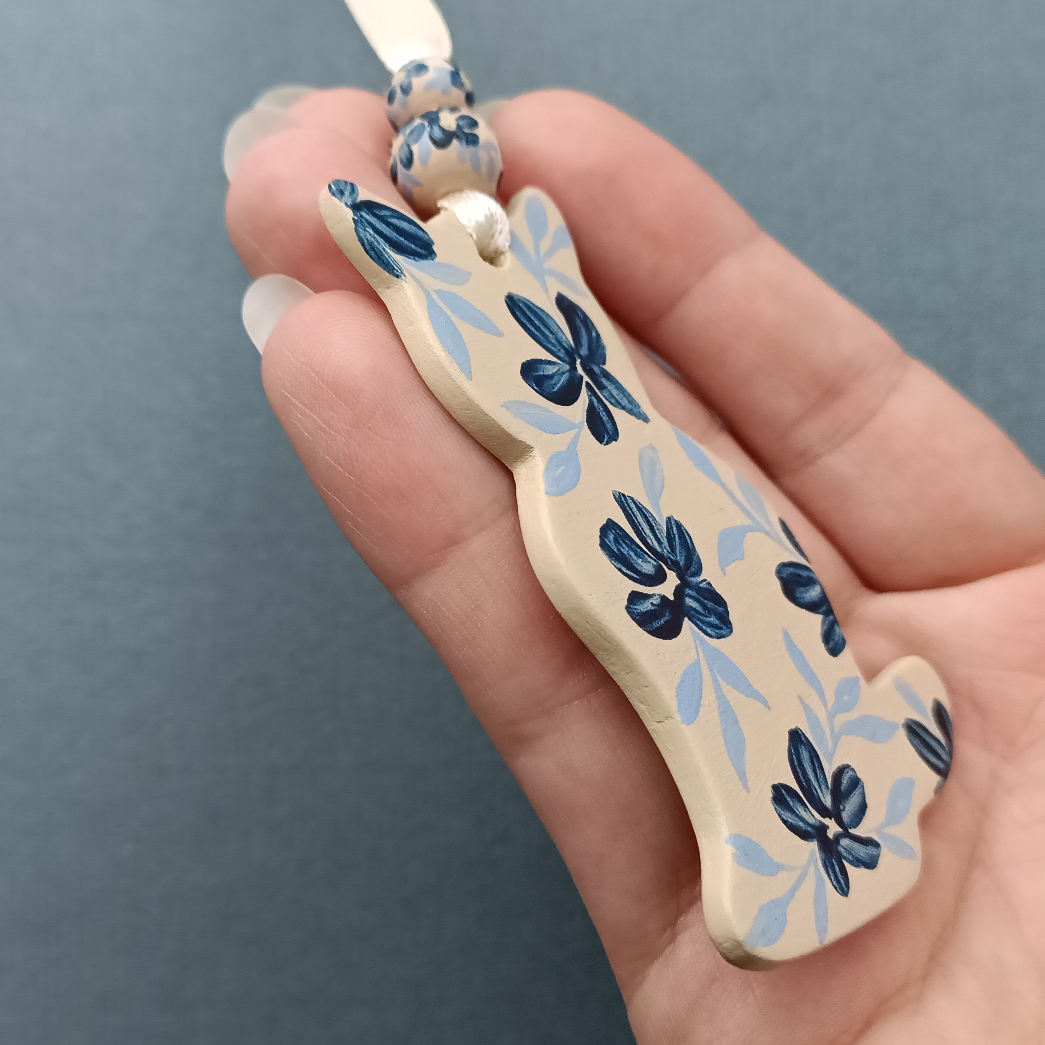 Light Cat - Clay Ornament