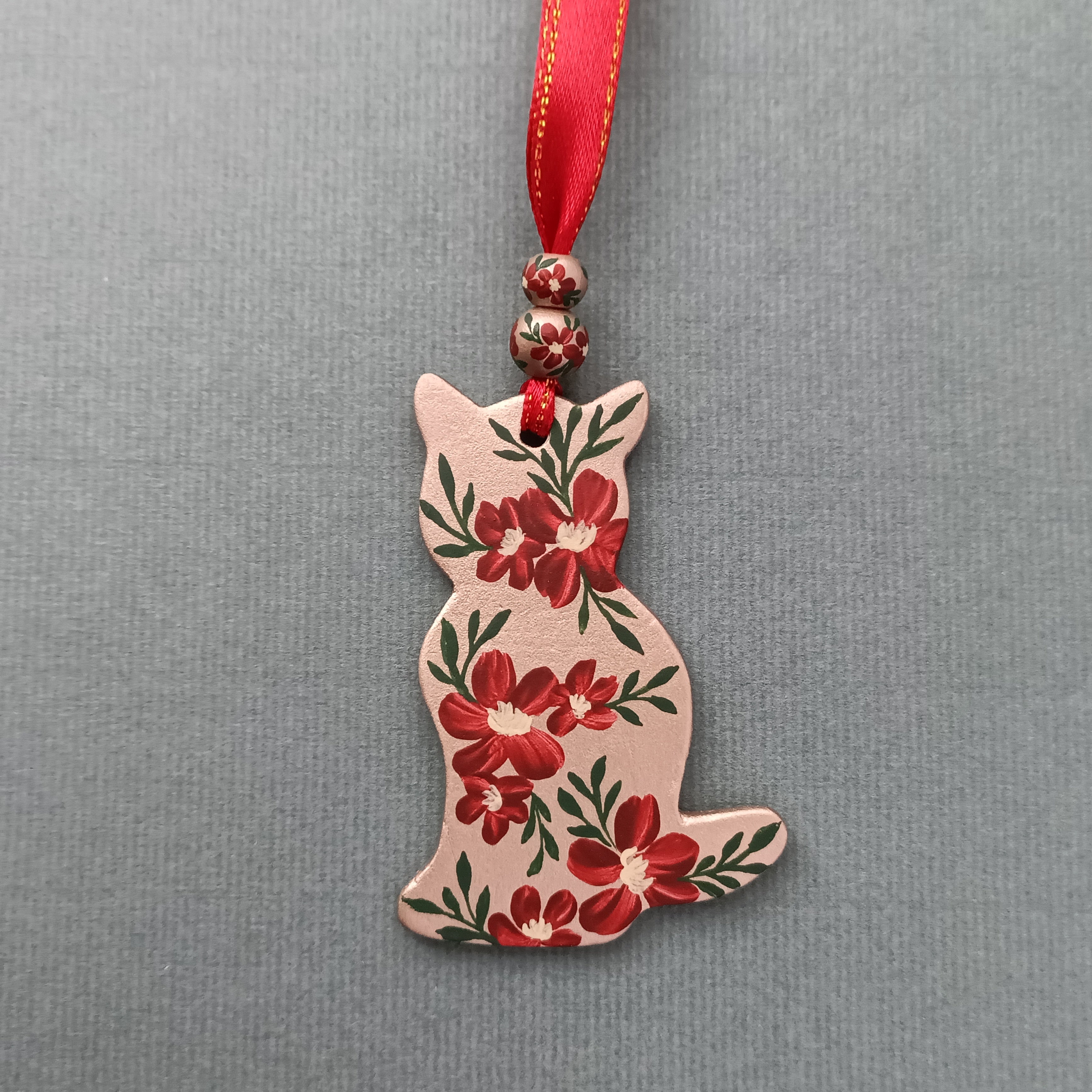 Classic Cat - Clay Ornament