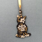 Dark Cat - Clay Ornament