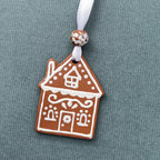 Gingerbread House 2 - Clay Ornament