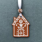 Gingerbread House 1 - Clay Ornament