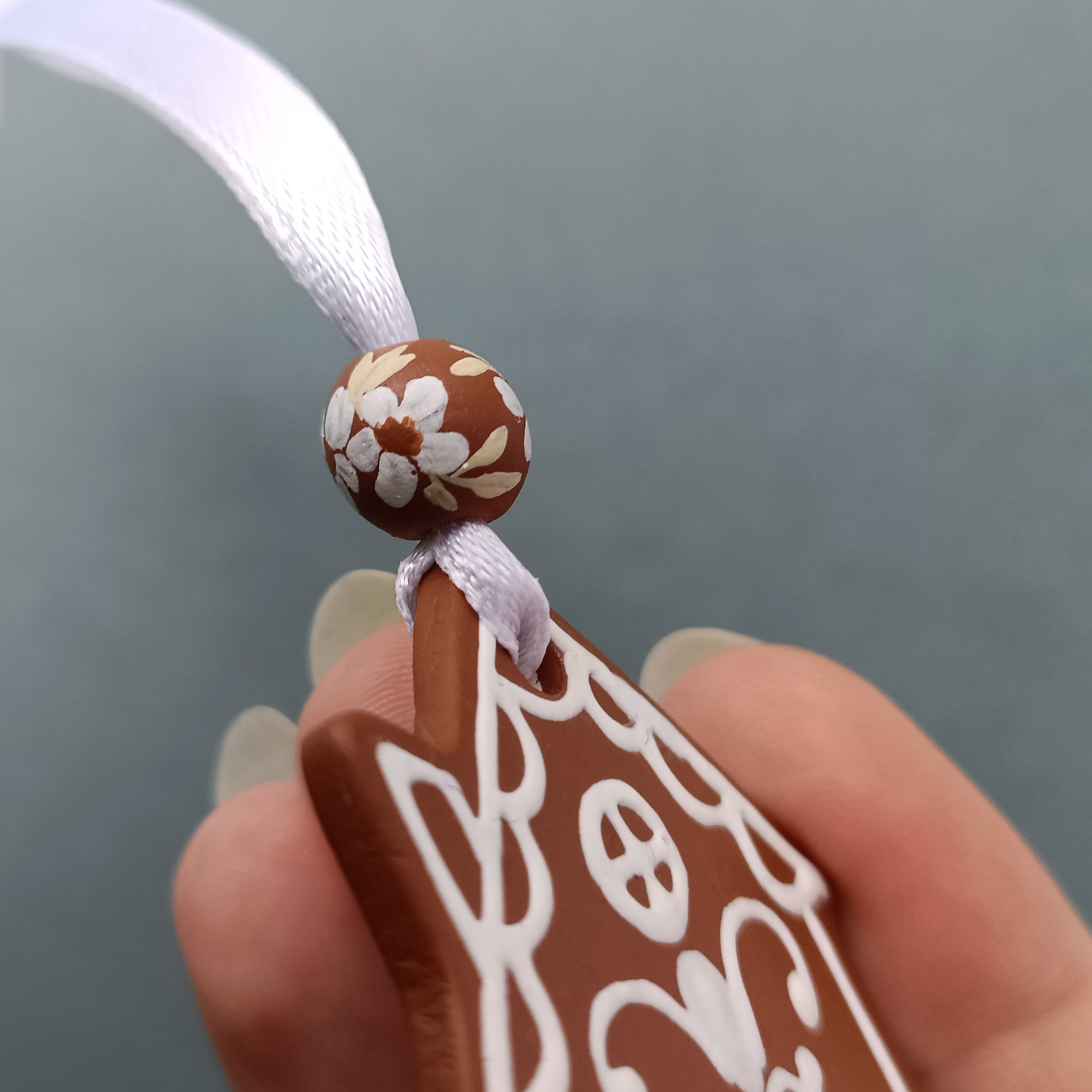 Gingerbread House 1 - Clay Ornament