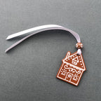 Gingerbread House 2 - Clay Ornament