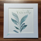 Breathe - Original Watercolour Illustration