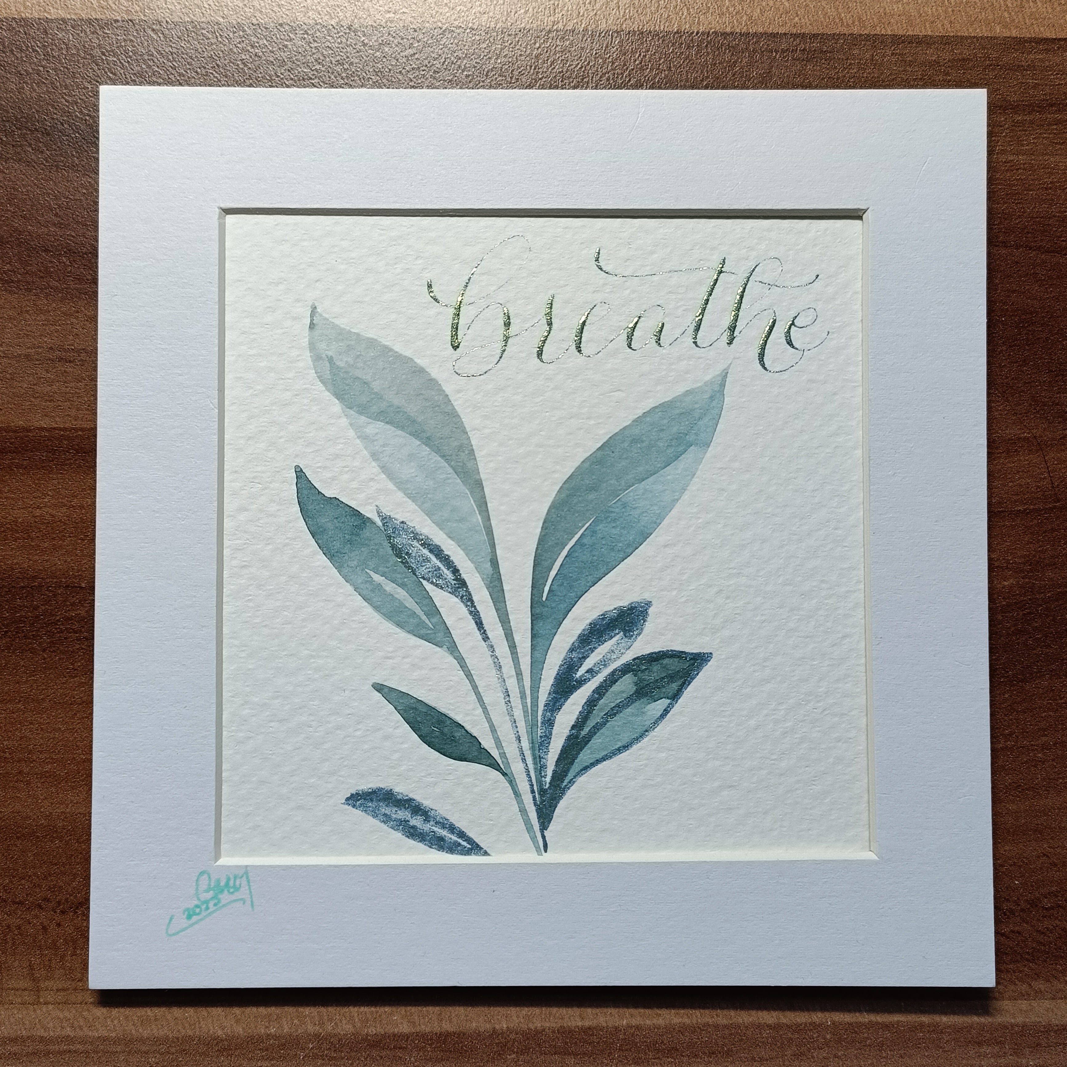 Breathe - Original Watercolour Illustration