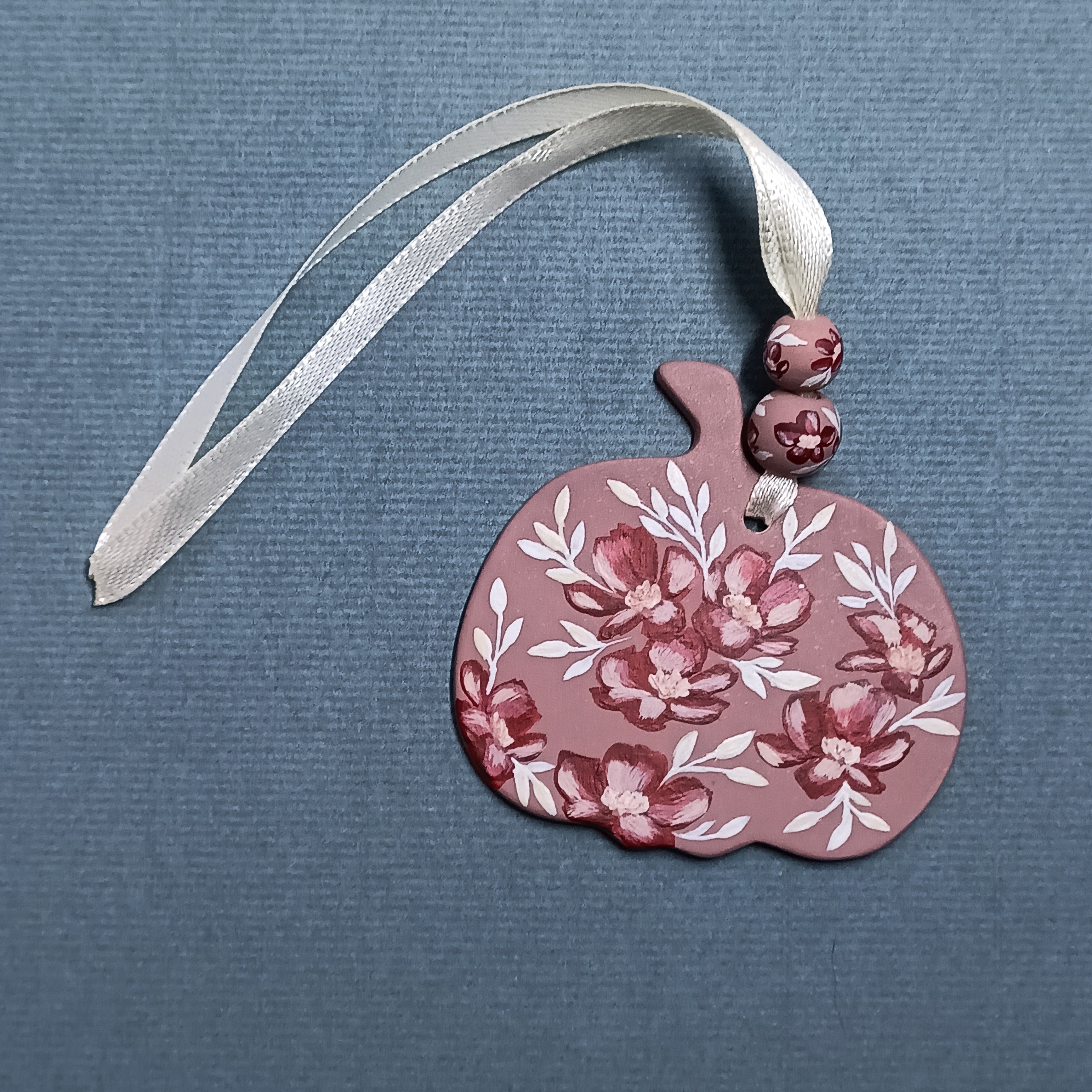 Earthen Pumpkin - Clay Ornament