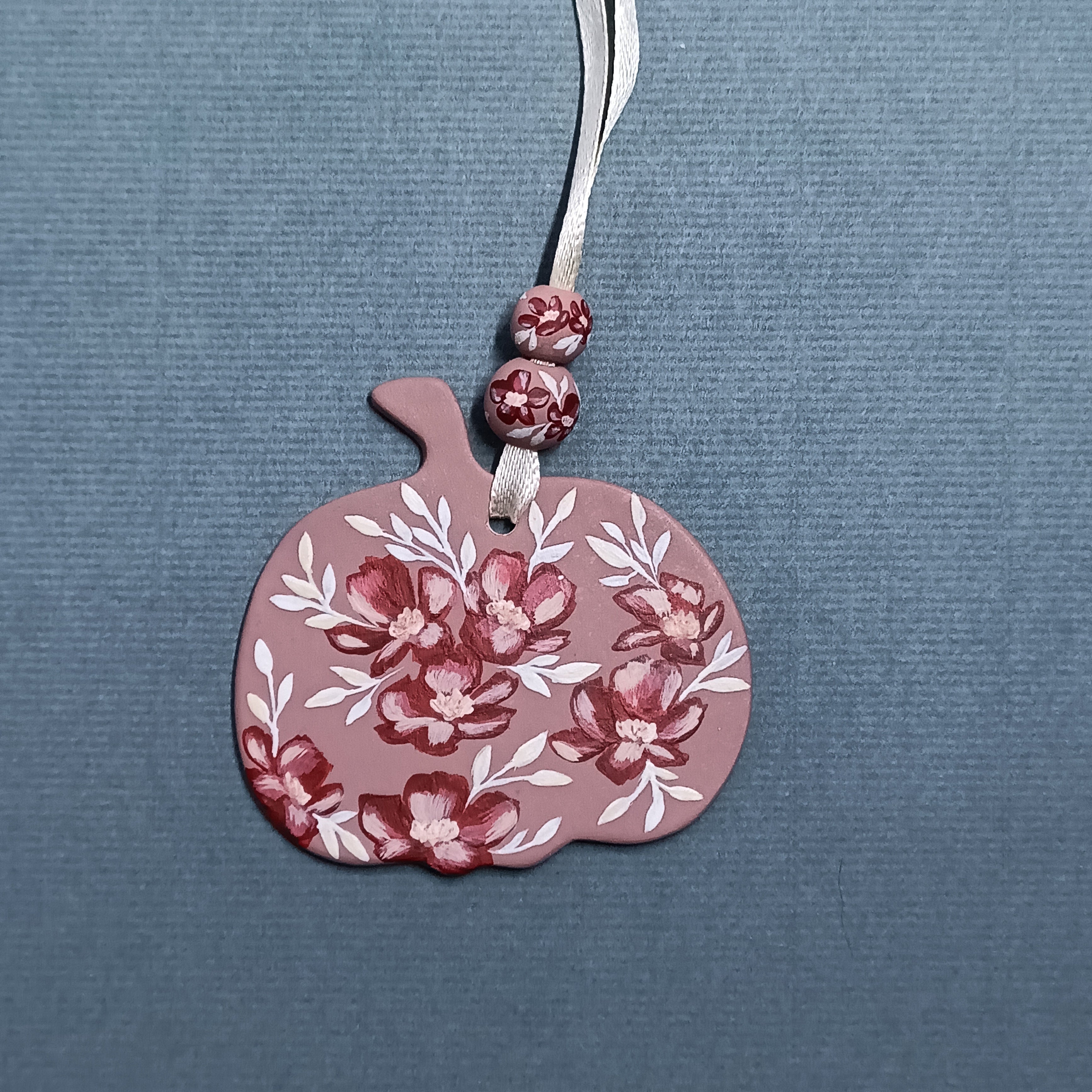 Earthen Pumpkin - Clay Ornament