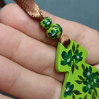 Green Tree - Clay Ornament