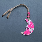 Pink Moon - Clay Ornament