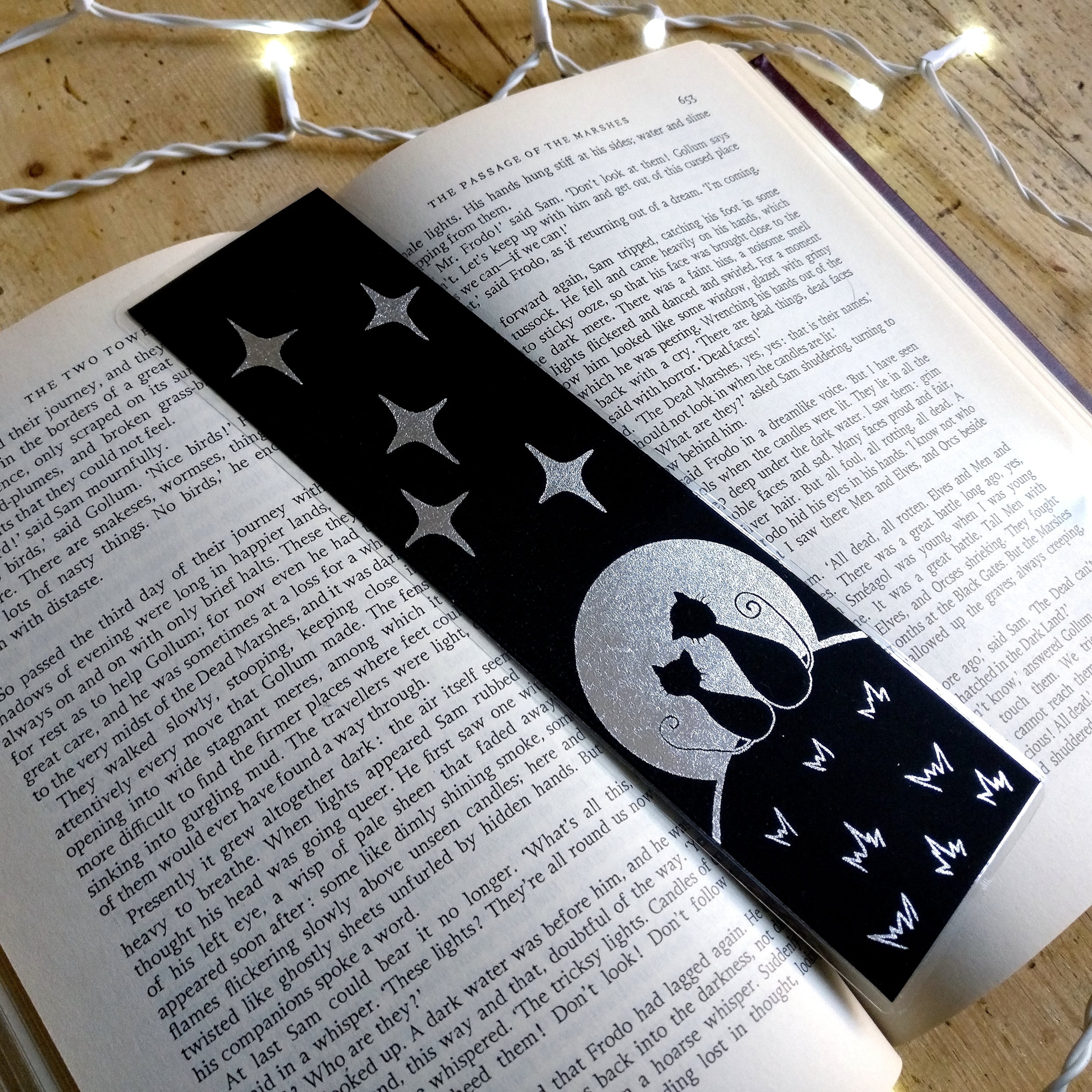 Night Sky Cats Bookmarks - Foiled