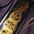 Pumpkin Trio Bookmark - Foiled