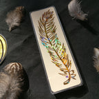 Foil Feather Bookmark
