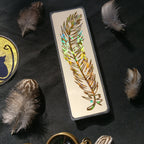 Foil Feather Bookmark