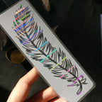 Foil Feather Bookmark