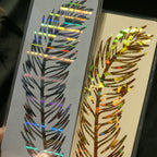 Foil Feather Bookmark