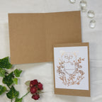 The Cat Mail card front and blank inside pages.