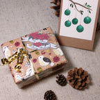 Poinsettia Banner Sticker