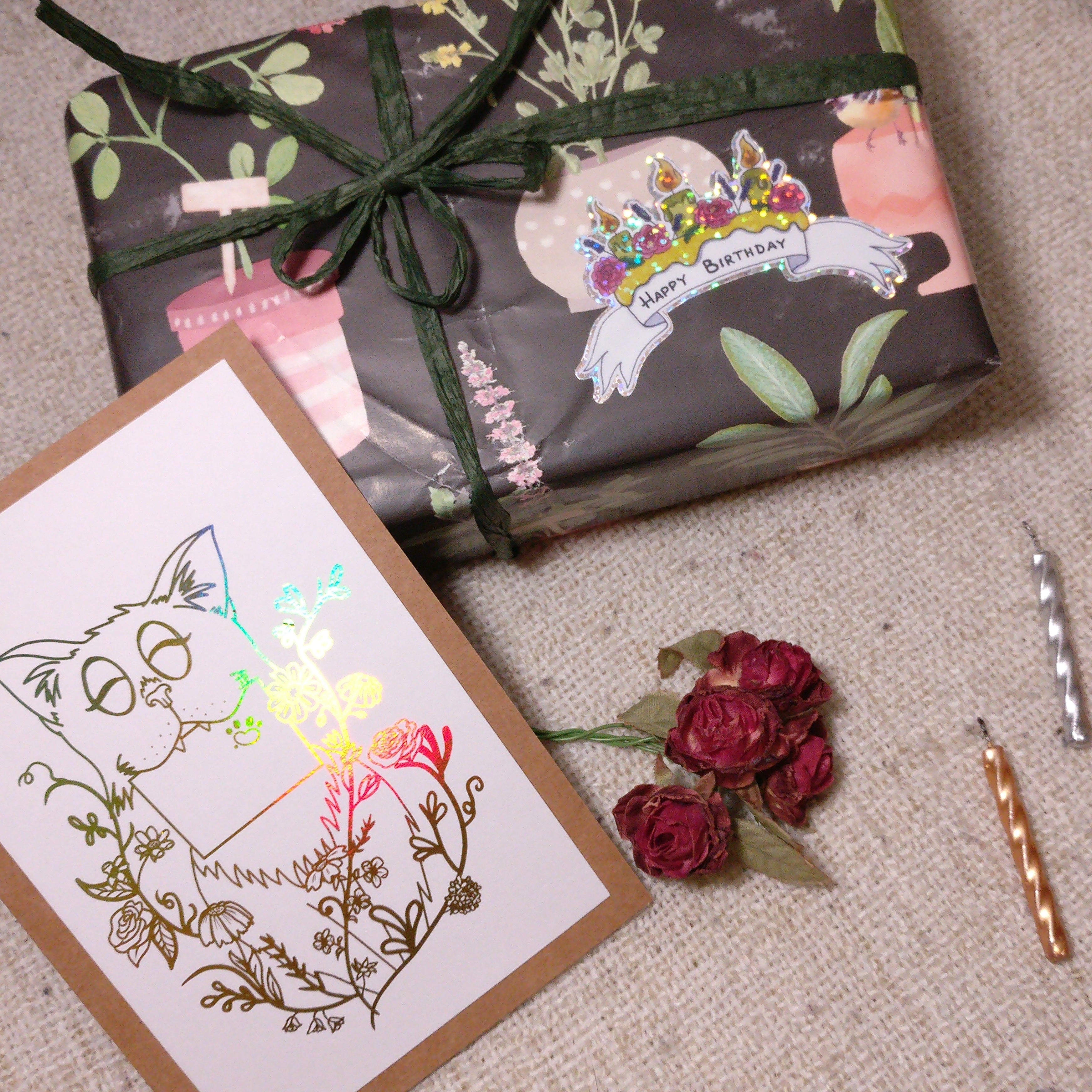 Happy Birthday Vinyl Sticker